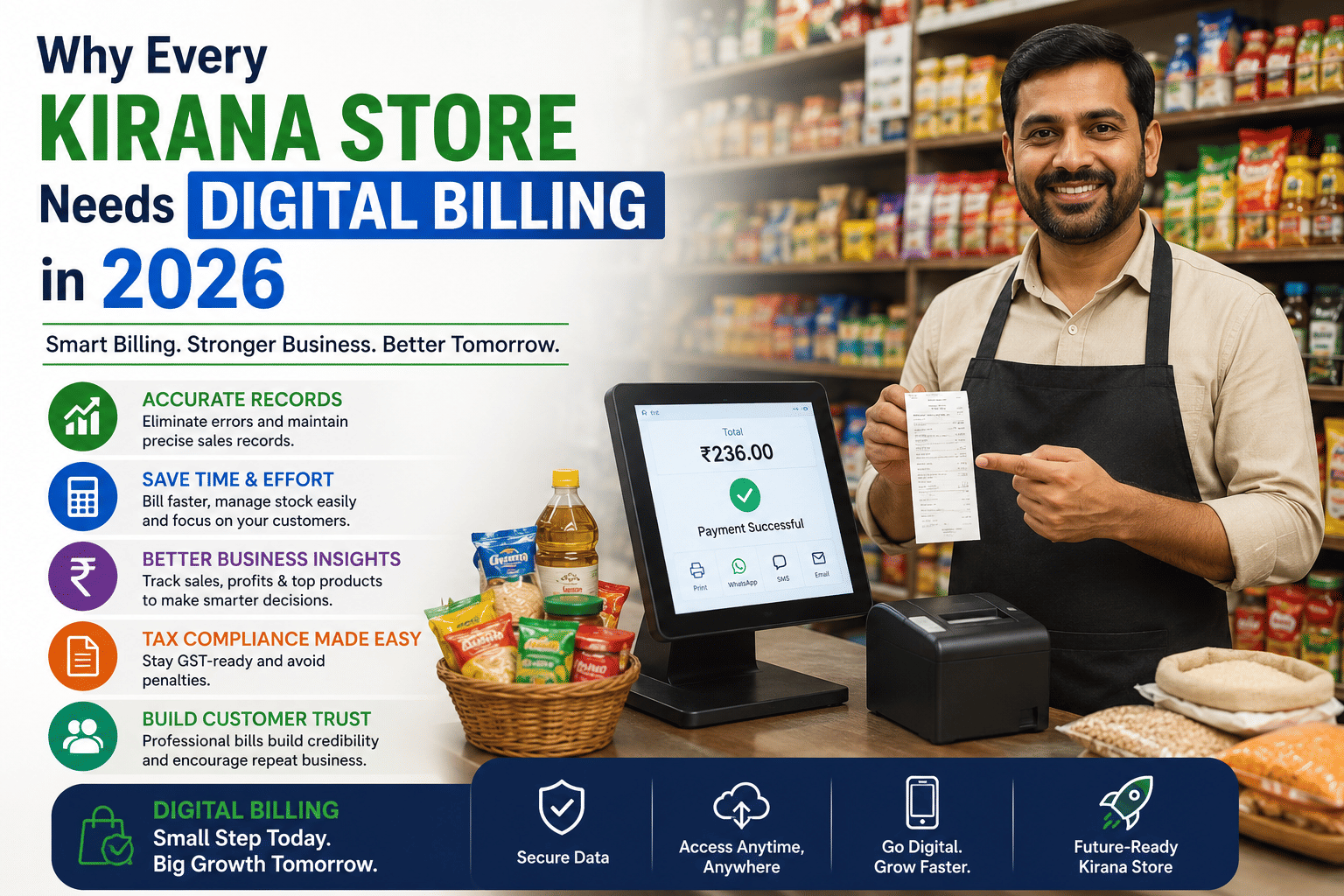 Why Every Kirana Store Needs Digital Billing in 2026