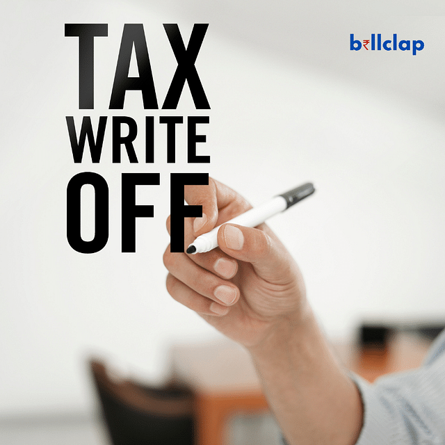 All you need to about  tax write-off in India!