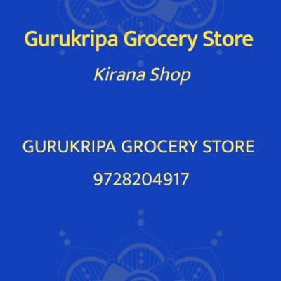 Gurukripa grocery store