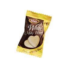WHITE MILKY HEART