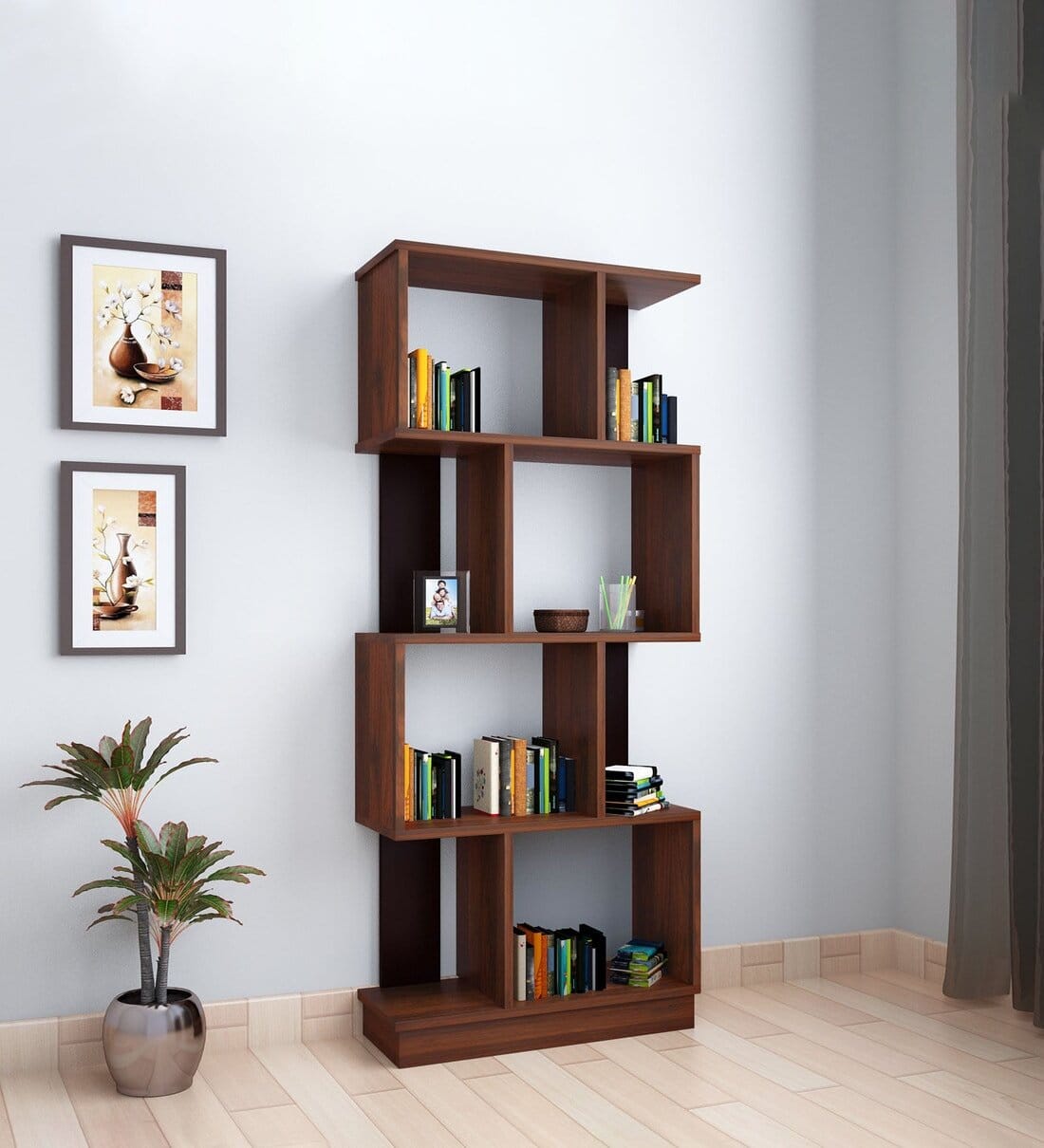 Modern Checkers Book Shelf