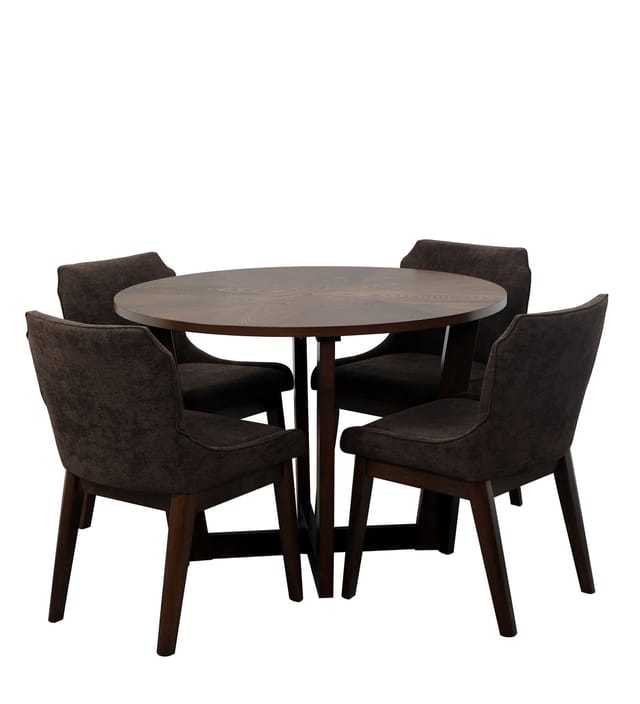 Circle Solid Wood Dining for Nuclear Family