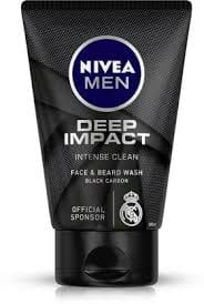 NIVEA MEN DEEP IMPACT FACE WASH