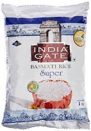 INDIA GATE BASMATI RICE( Super)1kg