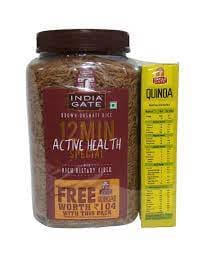 INDIA GATE BROWN BASMATI RAICE (12MIN ACTIVE HEALTH SPECIAL)1KG