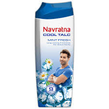 NAVRATNA MINT FRESH TALC