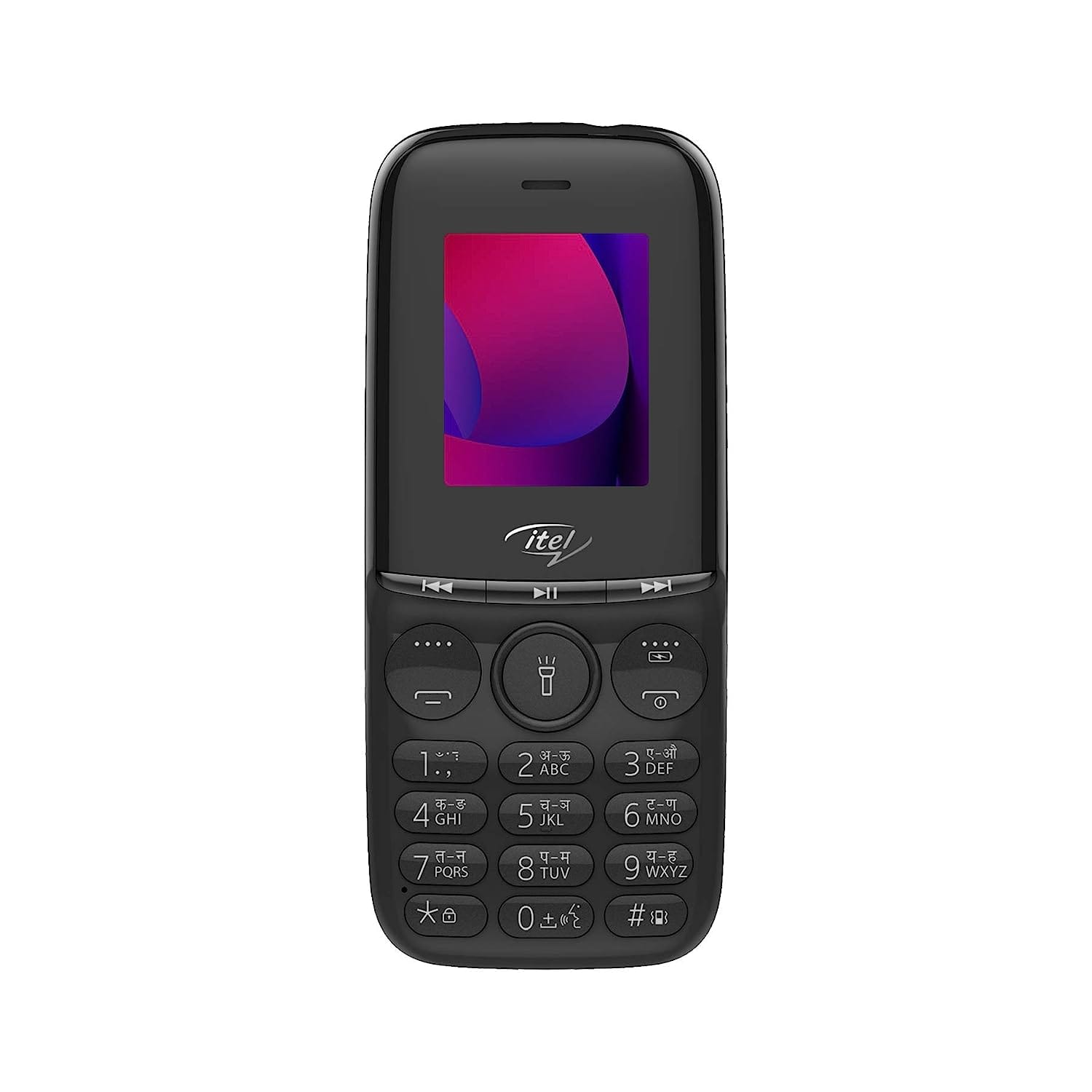 Itel Muzik110 (4.5cm, Loud Sound, Black)