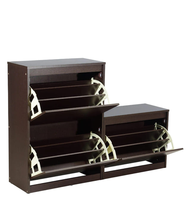 Tilt Open Shoe Rack