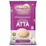 Bhagirathi Premium MP Sharbati (Sehore) Fine Ground Whole Wheat Atta 5 kg