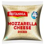 Britannia Mozzarella Diced Cheese 1 kg (Pouch)