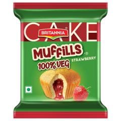 Britannia Strawberry Veg Muffills 32 g