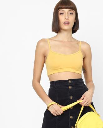 Cami Bra with Adjustable Straps