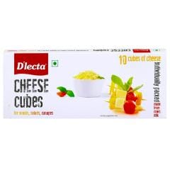 D'lecta Cheddar Cheese Cubes 200 g (Carton)