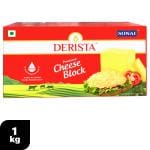 Derista Processed Cheese Block 1 kg (Carton)