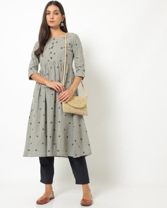 Embroidered Anarkali Kurta
