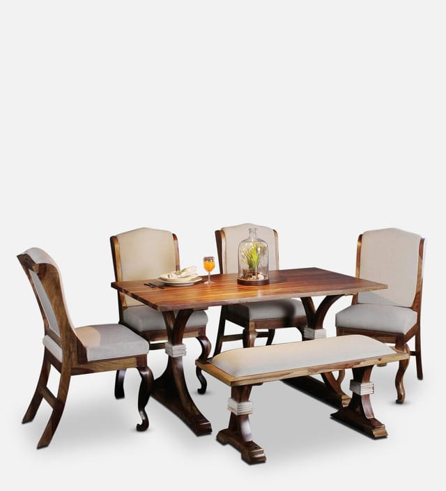 Royal 6 Seater Dining Table - Teak