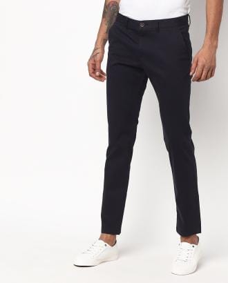 Flat-Front Tapered Chinos