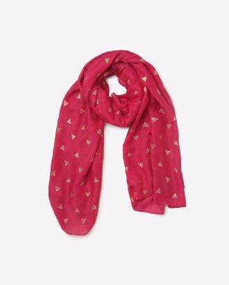 Foil Print Scarf