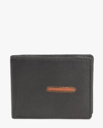 Genuine Leather Bi-Fold Wallet