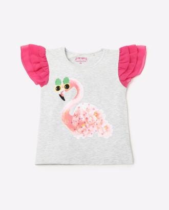 Graphic Print Crew-Neck T-shirt