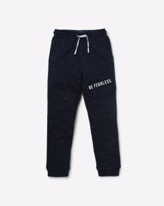 Heathered Joggers with Drawstring Waist