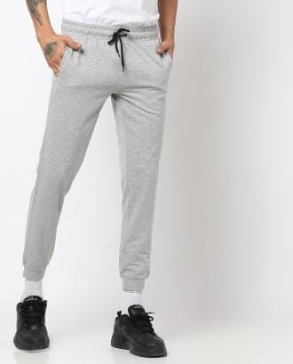 Heathered Joggers with Insert Pockets
