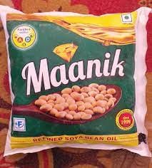 Maanik Refined (Soyabean oil 500 ml)
