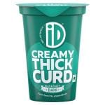iD Natural Thick Curd 400 g (Cup)