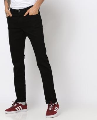 Mid-Rise Slim Fit Jeans