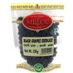 Miltop Seedless Black Grapes ( Kali Draksh) 250 g