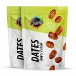 Molsi's Royal Zahidi Semi Dry Dates 500 g (Pack of 2)