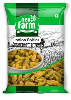 Neu. Farm Indian Raisins Premium Quality Dried Kishmish 500g