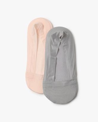 Pack of 2 Knitted No-Show Socks