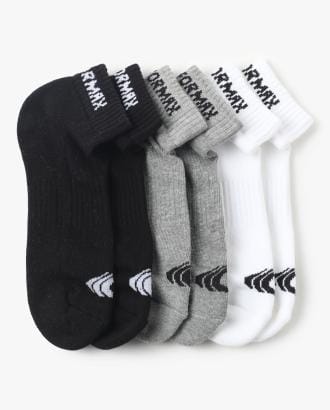 Pack of 3 Logo Ankle-Length Socks