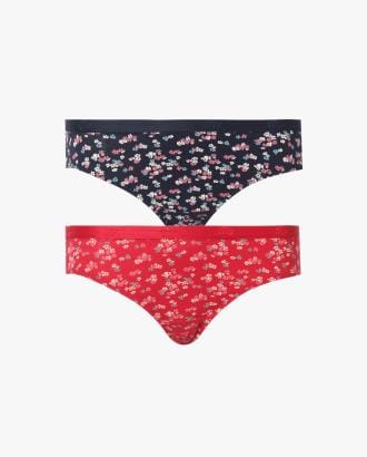 Pack of 2 Low-Rise Bikini Briefs