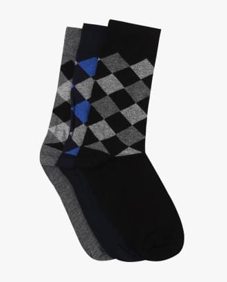 Pack of 3 Patterned Socks