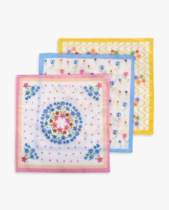 Pack of 3 Printed Handkerchiefs