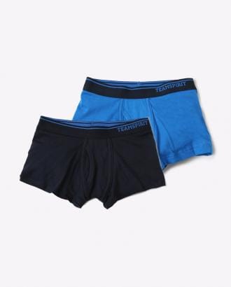 Pack of 2 Trunks with Elasticated Waistband