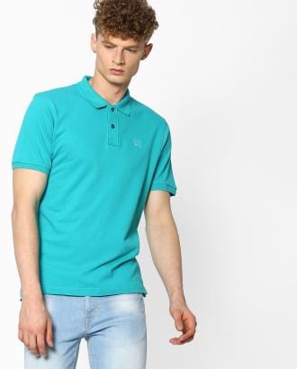 Polo T-shirt with Signature Branding