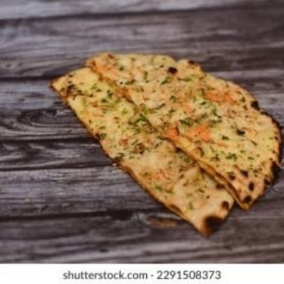 Onion Paratha With Curd