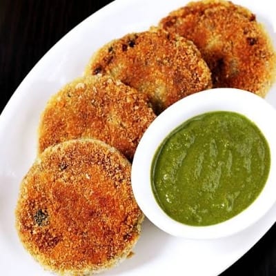 Veg Cutlet 4 pc