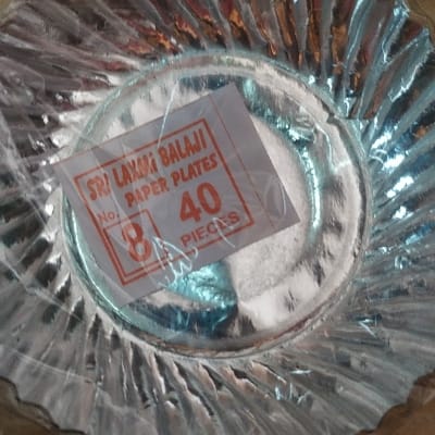 Silver plate no 8