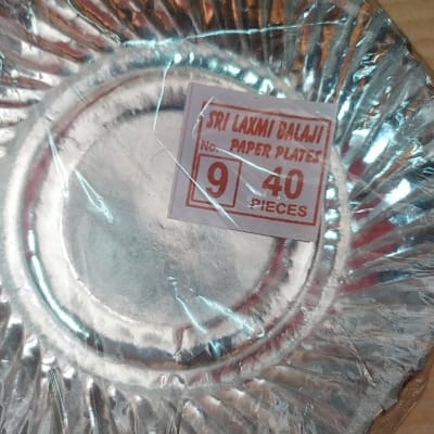 Silver plate no 9