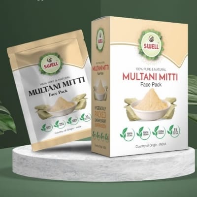 Multhani mitti face pack