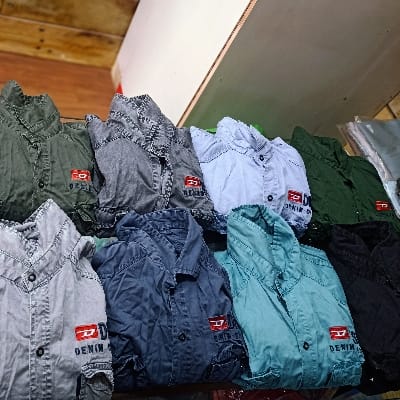 Denim shirt