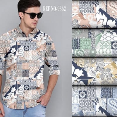 All over print lycra shirt size M