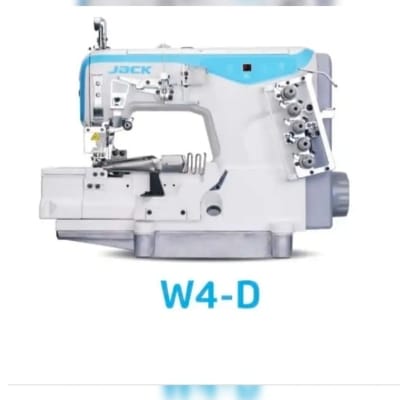 JACK BRAND W4D DIRECT DRIVE FLATLOCK SEWING MACHINE WITH COMPLETE SET