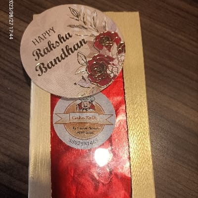 Rakhi Special Handmade choclate bar fruit & nut/Oreo