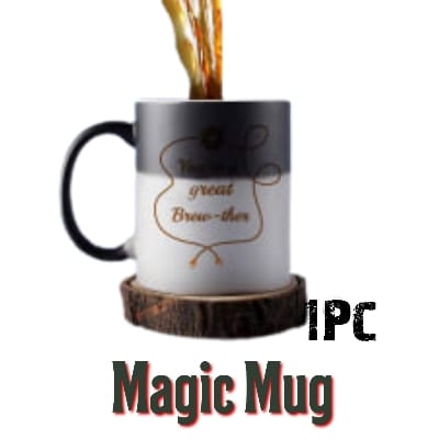 Personalized magic Mug Black Color