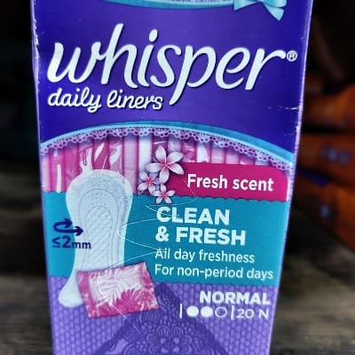 WHISPER CLEAN &FRESH